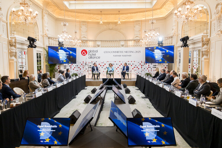 Participation of Roberta Metsola, EP President at the Informal Question and Answer Session of the Global Hotel Alliance Annual CEO Committee Meeting