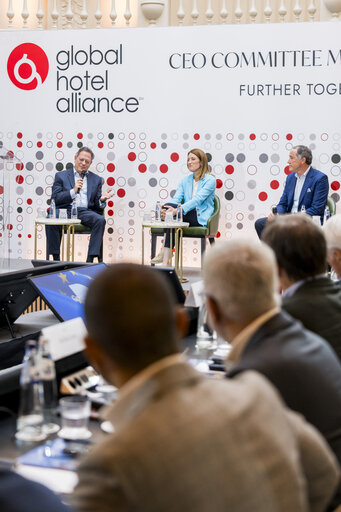 Participation of Roberta Metsola, EP President at the Informal Question and Answer Session of the Global Hotel Alliance Annual CEO Committee Meeting