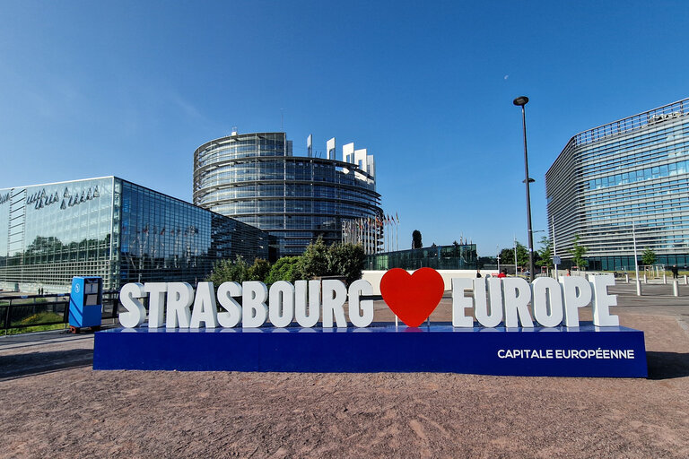 Strasbourg's Plenary session through the lens. Week 25.