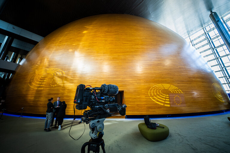 Strasbourg's Plenary session through the lens. Week 25.