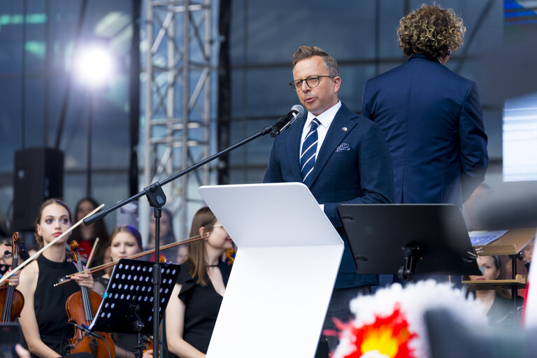 Roberta METSOLA, EP President, official visit to Warsaw and Lodz (Poland) - Speech at the Grand European Picnic & Public Performance of the ‘Ode de Joy’