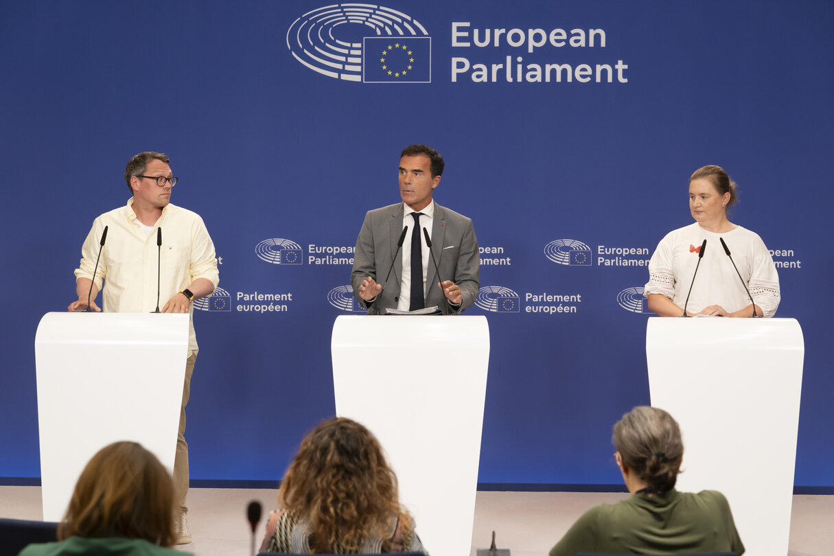 Press conference on the reaction to the cancellation of the last trilogue on Green Claims Directive