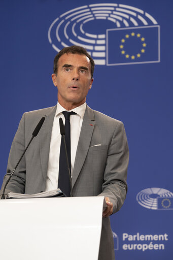Foto 19: Press conference on the reaction to the cancellation of the last trilogue on Green Claims Directive