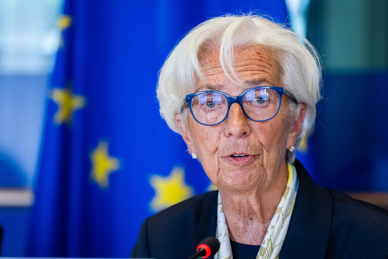 Photo 19 : ECON - Monetary Dialogue with Christine Lagarde, President of the European Central Bank
