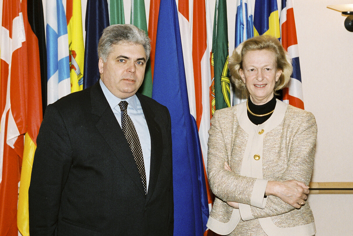 Nicole FONTAINE, EP President meets with the President of the OSCE