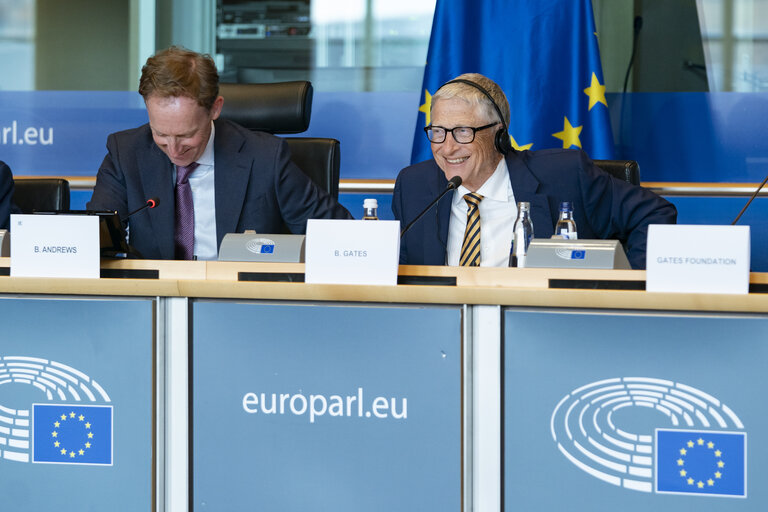 DEVE Extraordinary meeting - Exchange of views with Bill GATES, Chair of the Gates Foundation