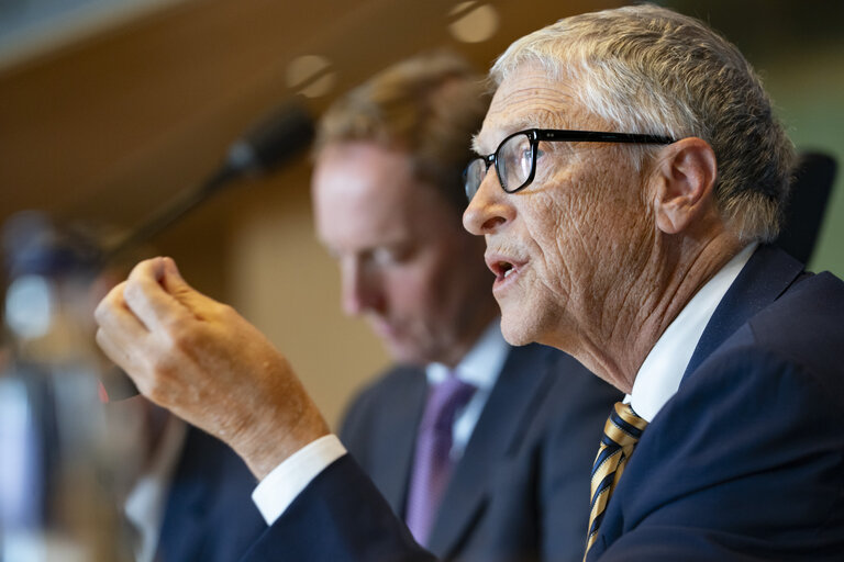 DEVE Extraordinary meeting - Exchange of views with Bill GATES, Chair of the Gates Foundation