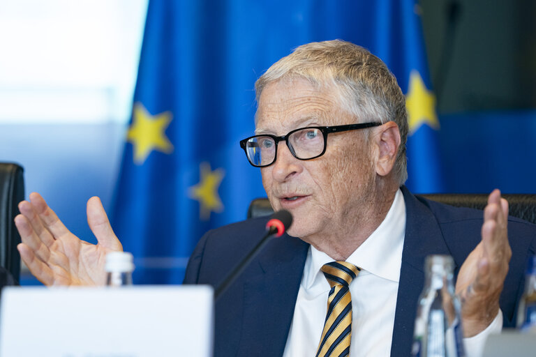 DEVE Extraordinary meeting - Exchange of views with Bill GATES, Chair of the Gates Foundation