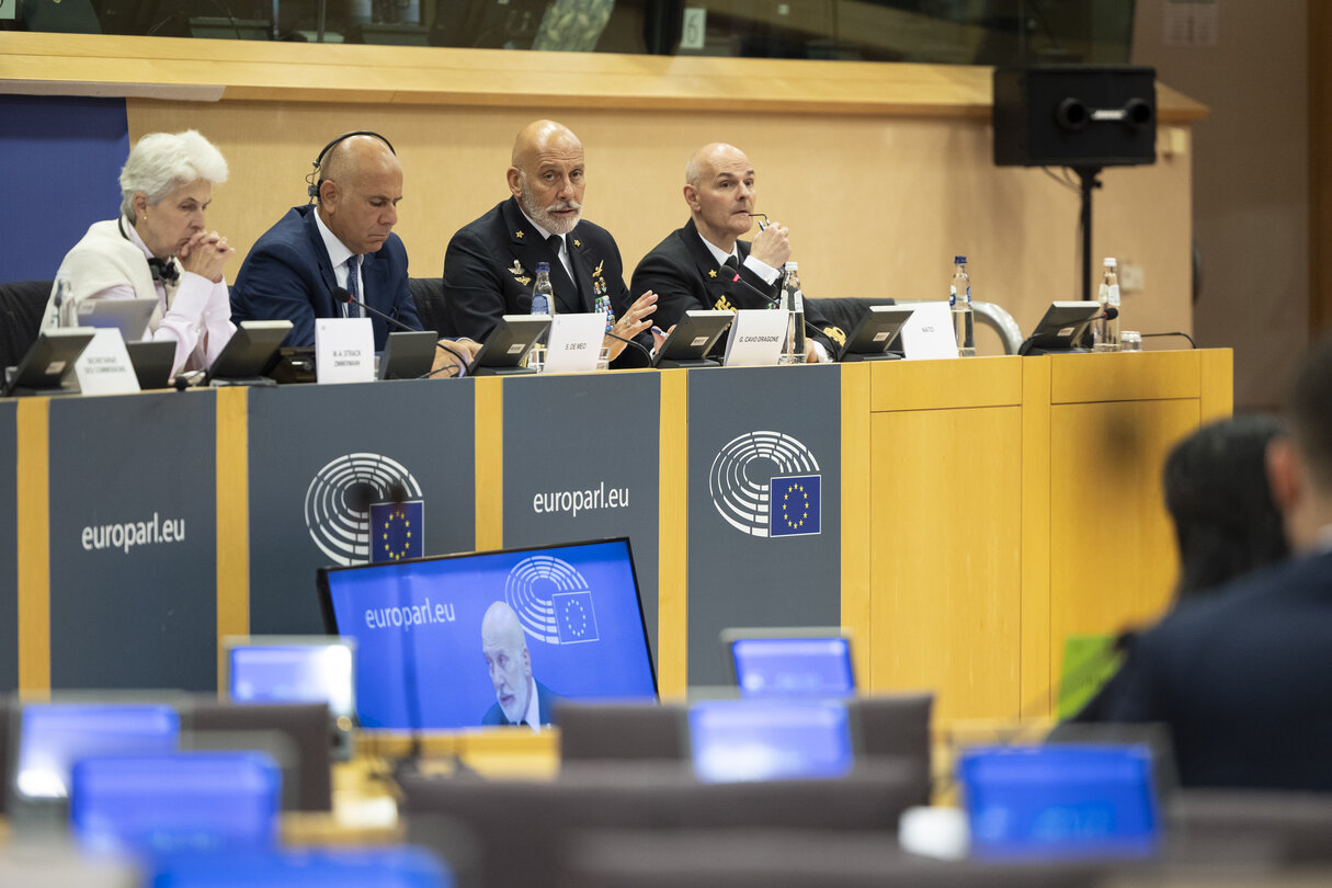 SEDE - Exchange of views with Admiral Giuseppe Cavo Dragone, Chair of the NATO Military Committee