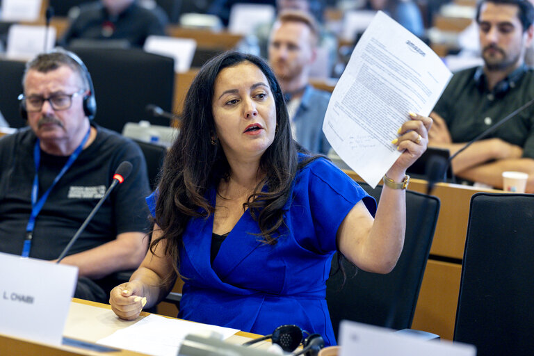 EMPL - Hearing on Working conditions in Amazon warehouses