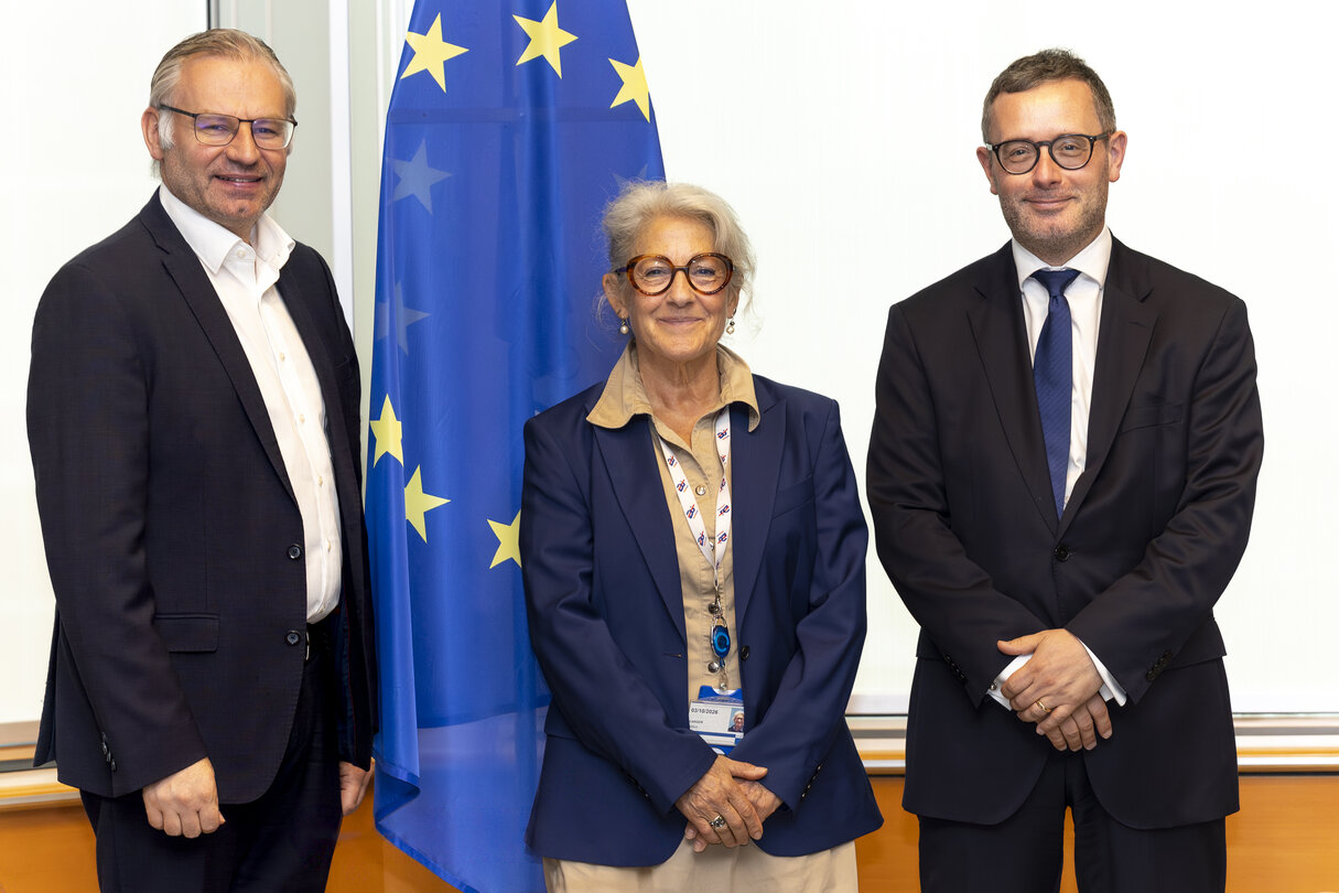 Danish Presidency Ambassador Soren JACOBSEN meets with AGRI Chair Norbert LINS