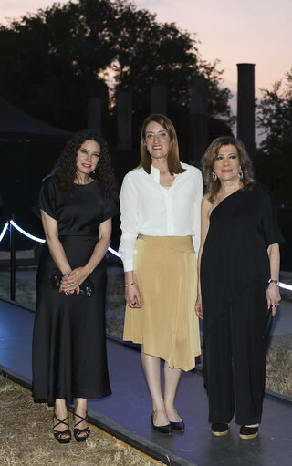 Roberta METSOLA, EP President receives the ‘Mela d’Oro’ award during the 37th Edition of the Marisa Bellisario Foundation Award Ceremony
