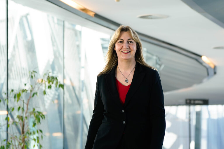 Alexandra MEHNERT in the EP in Brussels