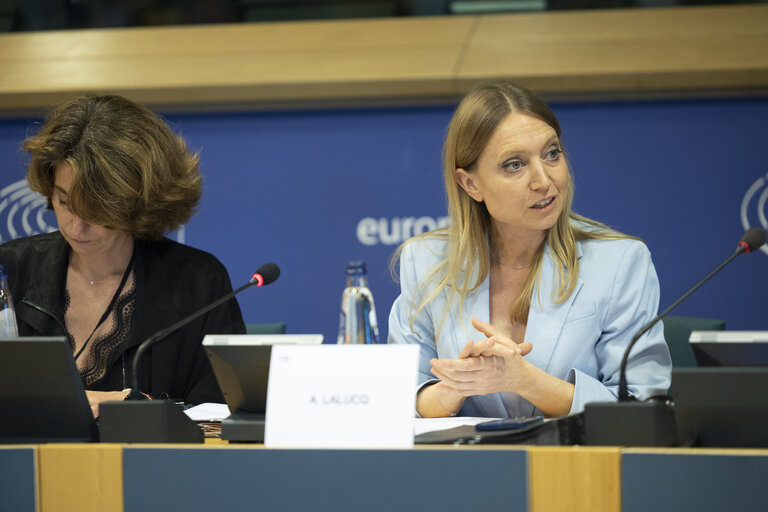 Fotografie 34: ECON LIBE - Scrutiny of delegated acts and implementing measures - Exchange of views with Maria Luís Albuquerque, Commissioner for Financial Services and the Savings and Investments Union