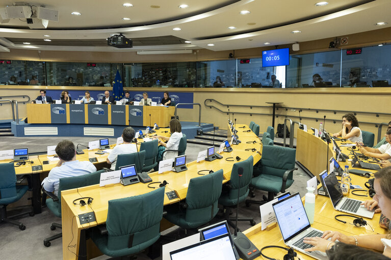 Fotografie 27: ECON LIBE - Scrutiny of delegated acts and implementing measures - Exchange of views with Maria Luís Albuquerque, Commissioner for Financial Services and the Savings and Investments Union