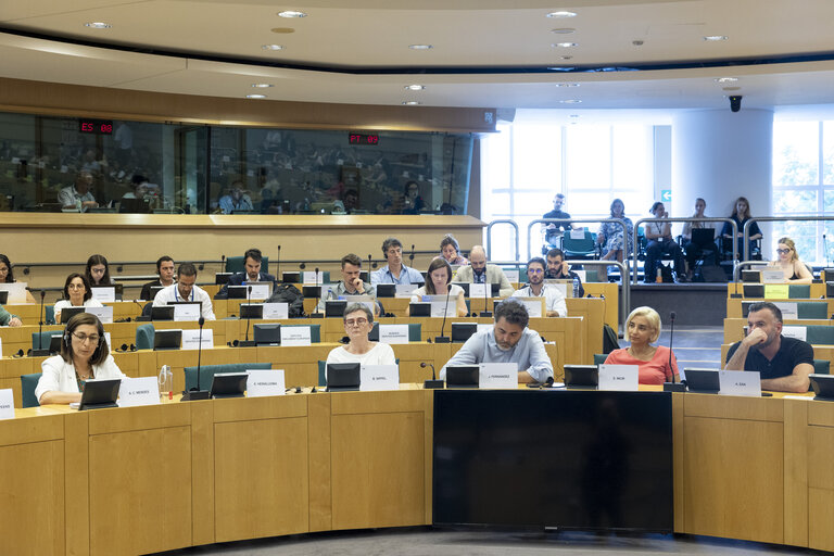 Fotografie 22: ECON LIBE - Scrutiny of delegated acts and implementing measures - Exchange of views with Maria Luís Albuquerque, Commissioner for Financial Services and the Savings and Investments Union