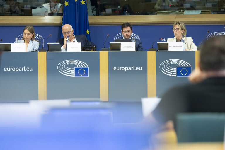 Fotografie 23: ECON LIBE - Scrutiny of delegated acts and implementing measures - Exchange of views with Maria Luís Albuquerque, Commissioner for Financial Services and the Savings and Investments Union