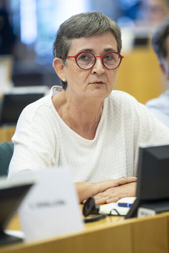 Fotografie 10: ECON LIBE - Scrutiny of delegated acts and implementing measures - Exchange of views with Maria Luís Albuquerque, Commissioner for Financial Services and the Savings and Investments Union
