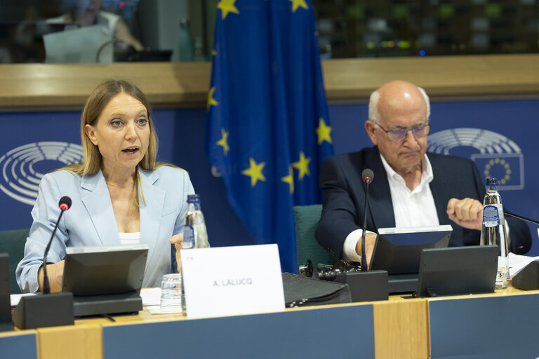 Fotografie 35: ECON LIBE - Scrutiny of delegated acts and implementing measures - Exchange of views with Maria Luís Albuquerque, Commissioner for Financial Services and the Savings and Investments Union