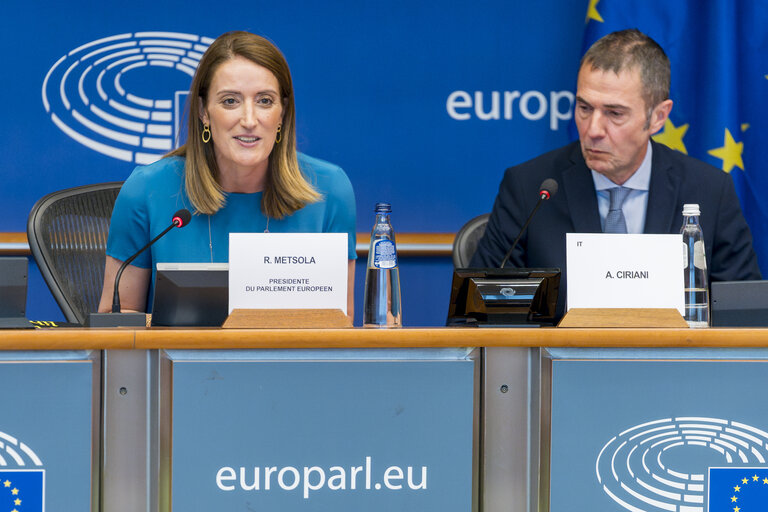Speech by Roberta METSOLA, EP President at ‘L’Europa in dialogo a pordenonelegge 2025’ event