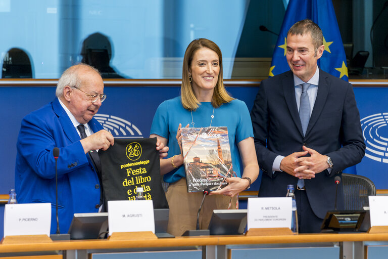 Speech by Roberta METSOLA, EP President at ‘L’Europa in dialogo a pordenonelegge 2025’ event