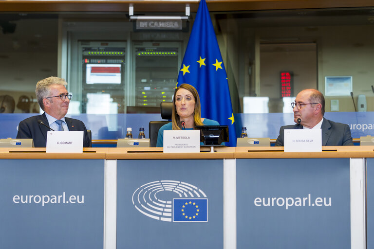 Speech by Roberta METSOLA, EP President at the Seminar European Architecture of Defense