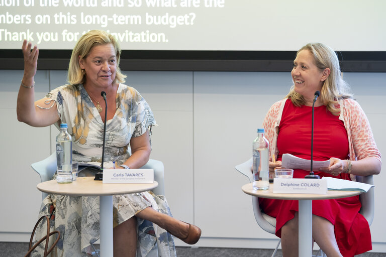 Foto 11: Invest in What Matter - Exchange of views on the EU long-term budget with the co-rapporteurs and presentation of the EP campaign