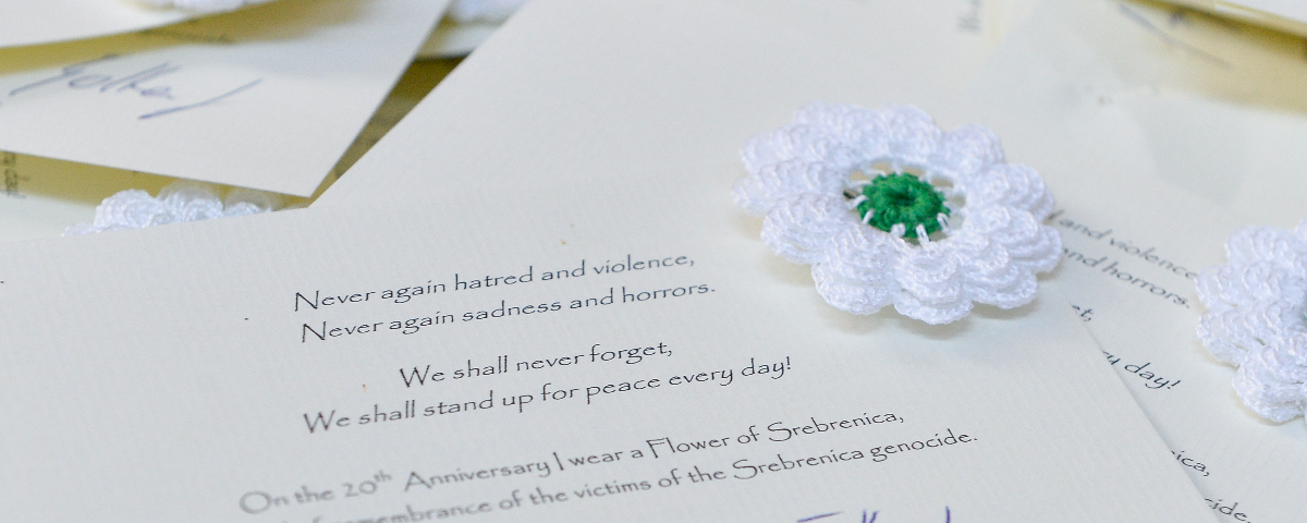 Srebrenica genocide anniversary
