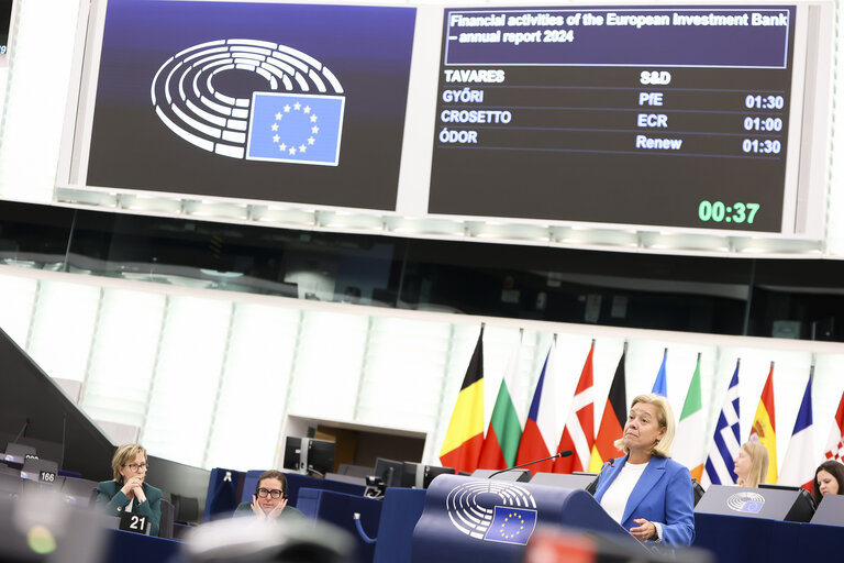 EP Plenary session - Financial activities of the European Investment Bank – annual report 2024