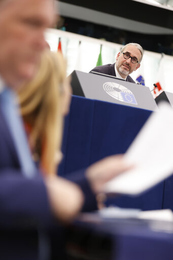 Foto 2: EP Plenary session - Product safety and regulatory compliance in e-commerce and non-EU imports