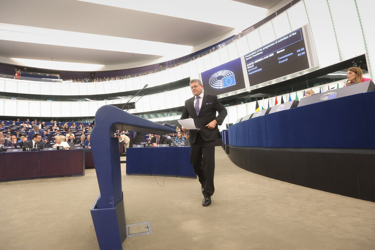 EP Plenary session -  Presentation of the programme of activities of the Danish Presidency