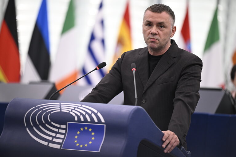 Fotografija 37: EP Plenary session - State of play of implementation of the European Media Freedom Act in Member States
