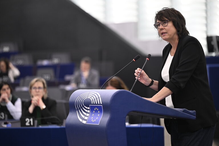 Fotografija 36: EP Plenary session - State of play of implementation of the European Media Freedom Act in Member States