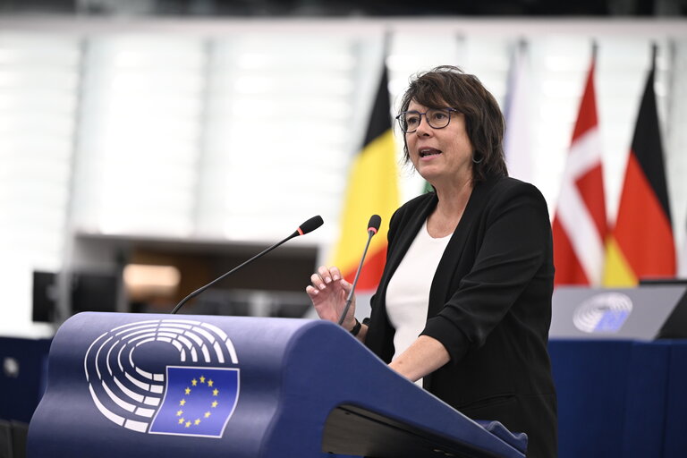 Fotografija 35: EP Plenary session - State of play of implementation of the European Media Freedom Act in Member States