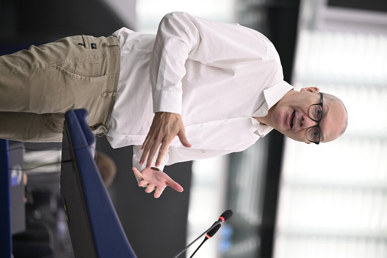 Fotografija 15: EP Plenary session - State of play of implementation of the European Media Freedom Act in Member States