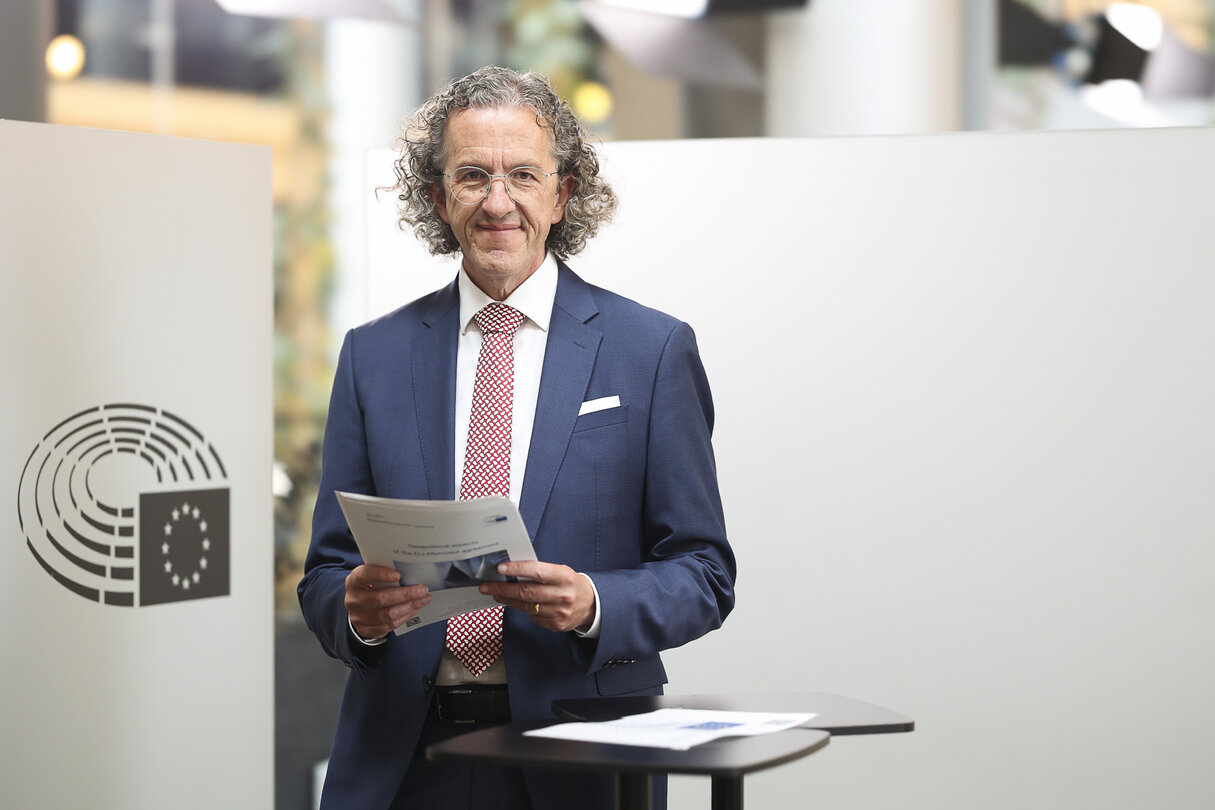 Joachim STREIT in the EP in Strasbourg