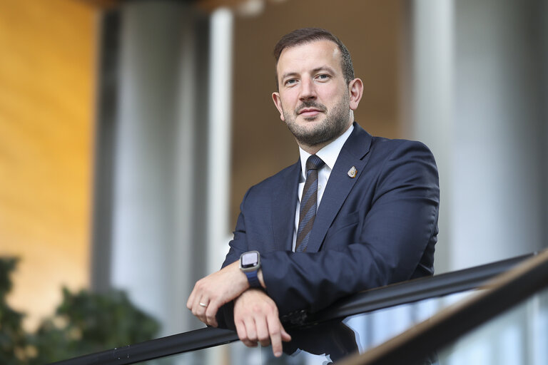 Virginijus SINKEVICIUS in the EP in Strasbourg