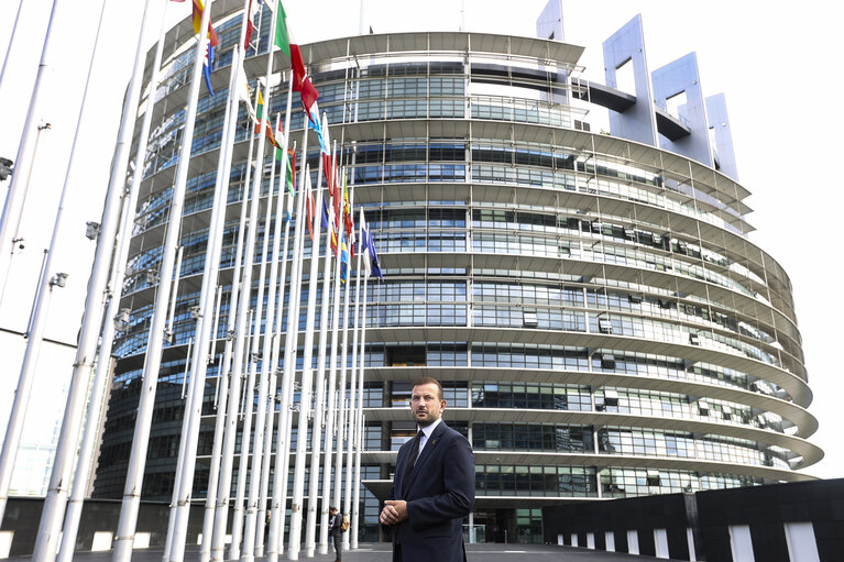 Virginijus SINKEVICIUS in the EP in Strasbourg