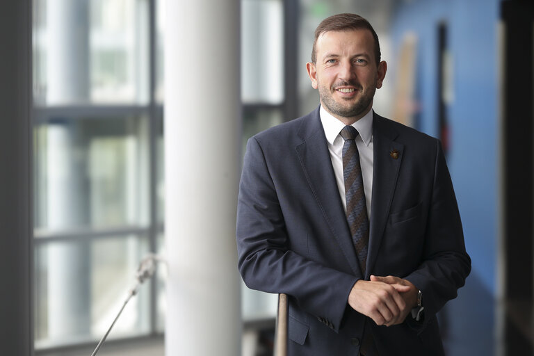 Virginijus SINKEVICIUS in the EP in Strasbourg