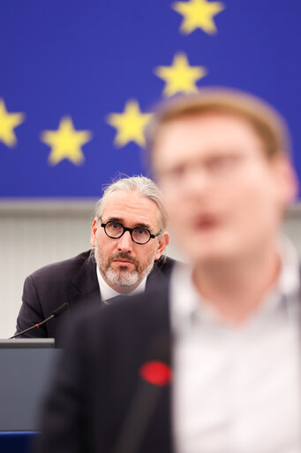 Photo 18 : EP Plenary session - Alleged misuse of EU funds by Members of the far-right and measures to ensure institutional integrity