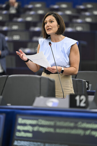 EP Plenary session - European Citizens' Initiative 'Cohesion policy for the equality of the regions and sustainability of the regional cultures'