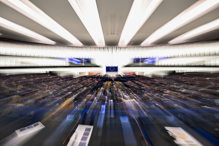 Strasbourg's Plenary session through the lens. Week 28.