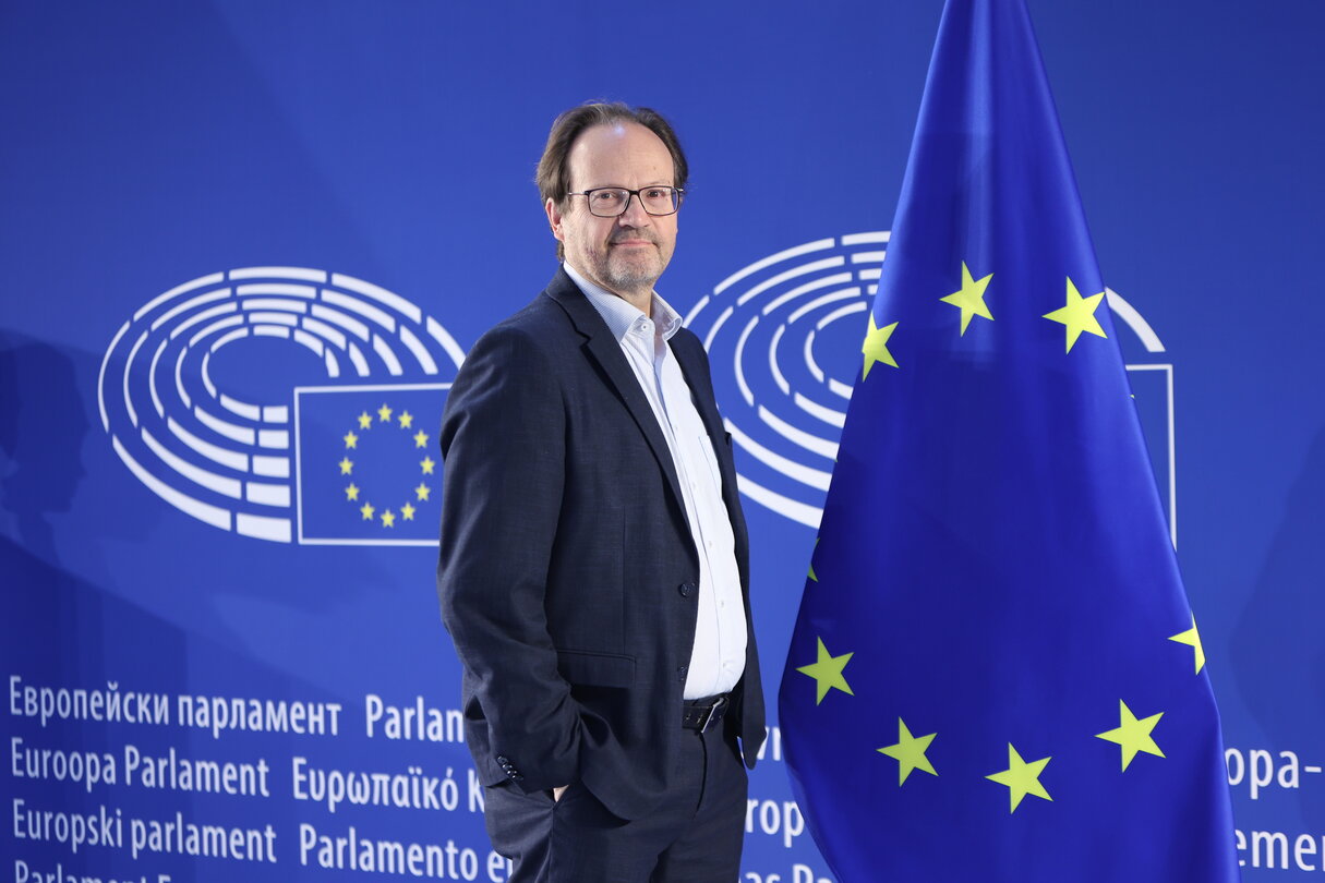 Jean-Marc GERMAIN in the EP in Strasbourg.