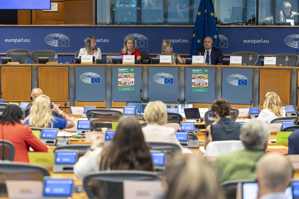 AGRI - Public Hearing - Promotion of EU farm products - Challenges and perspectives