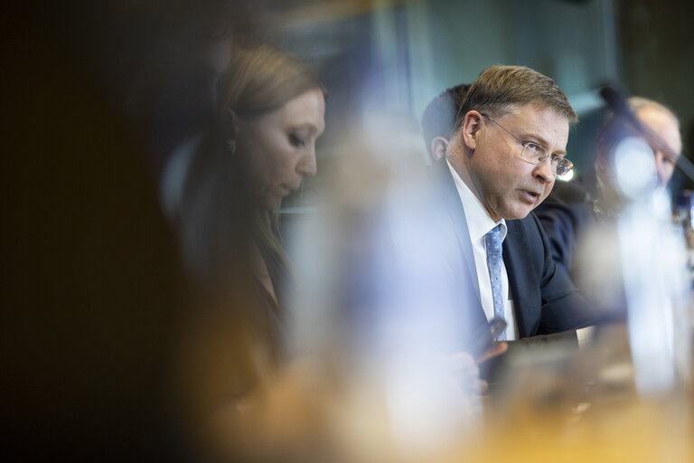 Exchange of views on Digital Euro with Commissioner Valdis Dombrovskis