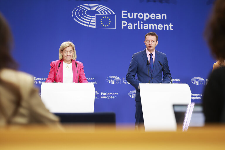 Press conference on Parliament's priorities on MFF ahead of Commission proposal