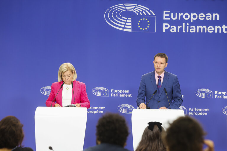 Press conference on Parliament's priorities on MFF ahead of Commission proposal