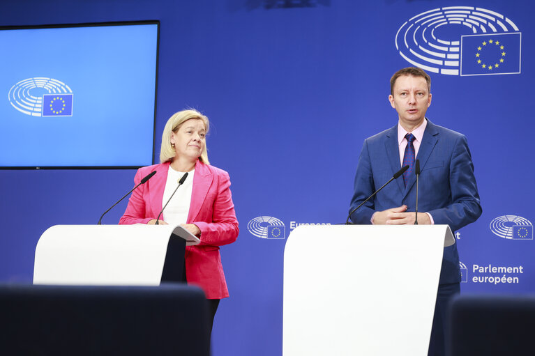 Press conference on Parliament's priorities on MFF ahead of Commission proposal