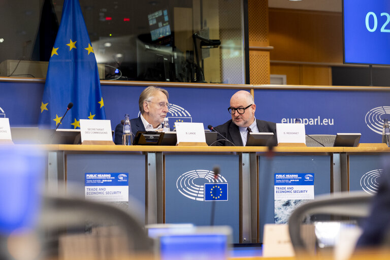 Photo 14: INTA - Public hearing ' Trade and economic security: navigating protectionism and geopolitical challenges in an unpredictable world order '