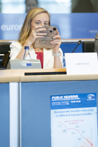 Fotografija 18: TRAN - Public hearing on Bureaucratic burden reduction in different transport modes